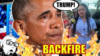 Obama FAILS at DNC! Black voters GO FOR TRUMP!