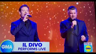 Il Divo on GMA Live in Times Square NYC performing  " No Tengo Nada" 6.2.24.