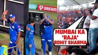 Fan's Chanting 'Mumbai ka Raja' Rohit Sharma during MI vs SRH Match#rohitsharma #mumbaikaraja #rohit