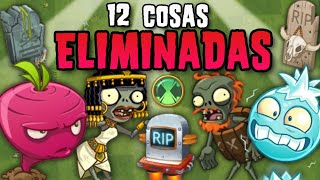 12 COSAS ELIMINADAS QUE NUNCA SALIERON en PVZ 2