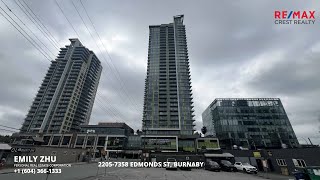 😍 OPEN HOUSE MUSE SEE 💯 Luxurious Condo with Stunning Views in Burnaby🌟2205 7358 EDMONDS ST, BURNABY