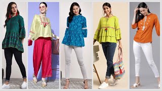 Latest And Trendy Tops Collection | Myntra Tops Haul | Ethnic Tops Collection