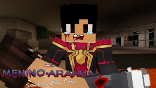 Minecraft: MARVEL MENINO-ARANHA T5 -TIA MAY MORREU!!...(SEM VOLTA PRA CASA)#EP08