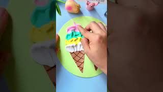 Summer is of course the best match with ice cream. Let's make ice cream crafts together. Ice cream