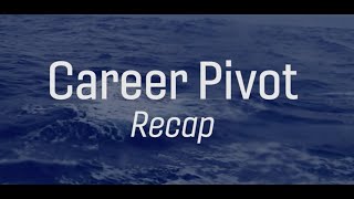 Career Pivot Recap - Episode 6 - Indigenous Career Pivot (ICPP) - Canada