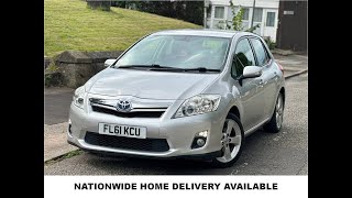 2011 Toyota Auris 1.8 VVT-h T Spirit CVT Euro 5 (s/s) 5dr, FL61KCU - Premier Car Sales Ltd, Preston