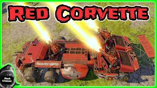 🔥The Red Corvette - Ultimate Parser Cockpit🔥 [Crossout Gameplay ►147]