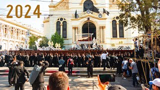 Impresionante salida de Cristo Yacente de El Calvario, Viernes Santo 2024