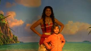 (2017) Meeting Moana at Disney's Hollywood Studios