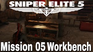 Sniper Elite 5 - Mission 5 -  Festung Guernsey - Workbench