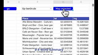 A Neptyne Spreadsheet running an AI Bot