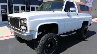 1989 Chevy Blazer 4x4, test drive, selling no reserve on bring a trailer