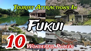 Top 10 tourist Attractions in Fukui | Japan 🇯🇵 🤩