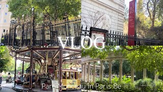 【Paris joli Vlog   Parc Monceau in Paris】#paris #parcmonceau #museecernuschi