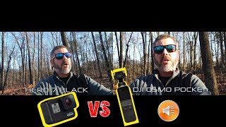 DJI OSMO POCKET vs GoPro HERO 7 BLACK -  Audio  - Stabilization  -  Image Quality Test