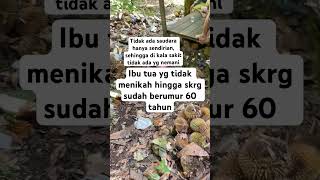 Jual durian untuk membantu tetangga yg hidup sebatang kara#pov #youtubeshorts