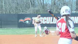 Highlights Tusculum Softball vs Converse Game 1