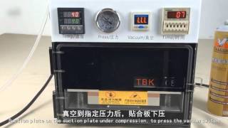 TBK 108 Vacuum Oca Laminating Machine Laminator Lcd Refurbish