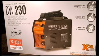 Правильный выбор  Сварочный инвертор Daewoo DW 230