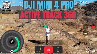 DJI Mini 4 Pro How to do the Active Track 360 DJI best feature! #shaunthedrone