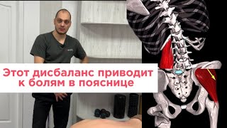 Вылечи эти ДВЕ МЫШЦЫ! БИОМЕХАНИКА ходьбы и скрытая ПРИЧИНА  БОЛИ В ПОЯСНИЦЕ! Миопрессура.Триггеры