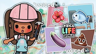 Every Room Is A Different *EMOJI* 🏡✨ In Toca World 🌍 || voiced 🔊 || Toca Life World