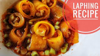 YELLOW LAPHING RECIPE | How To Make Laping | LAPING BANAUNE TARIKA | Nepali Food Recipe |