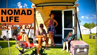 Family of Four In A DIY Overland Tiny Home RAM 5500 Box Truck Expedition Vehicle