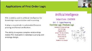 FIRST ORDER LOGIC | AI VIDEO ASS 2