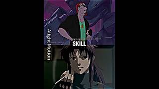 Postal Dude vs Revy #alightmotion #capcut #postal #blacklagoon