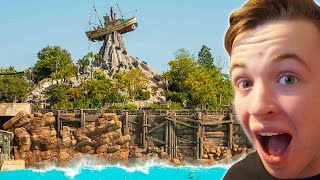 Best Rides at Typhoon Lagoon Water Park!