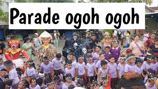 Mengintip Keindahan Ogoh-ogoh TK taman harta kusuma bali