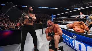 WWE May 11 2024 _ Roman Reigns Brutally Attacks Brock Lesnar & Cody Rhodes