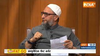 AIMIM President Barrister Asaduddin Owaisi Sahab in Aap Ki Adalat