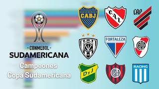 COPA SUDAMERICANA: ESTOS SON TODOS LOS CAMPEONES (2002-2024)⚽🏆😊