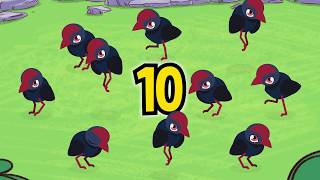 Counting to 10 I Learn Te Reo Māori I Tākaro Tribe I Kids Cartoon