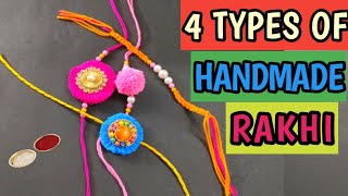 handmade rakhi || how to make rakhi at home ||rakhi making ideas at home||rakhi making ideas