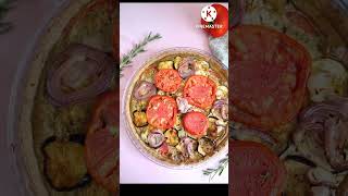 Tarte aubergines et Tomates IG bas