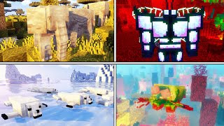 ADD MORE THAN 20 OUTSTANDING & DETAILED MOBS TO YOUR WORLD | ALEXS MOB MOD UPDATE