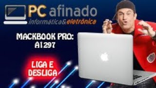 REPARO MACBOOK PRO A1297 - COMEÇA A CARREGAR E DESLIGA/PASSOU POR OUTRA ASSISTÊNCIA