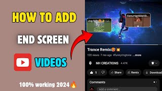 How to add end Screen for Youtube Videos||Youtube videos par end screen kaise lagaye