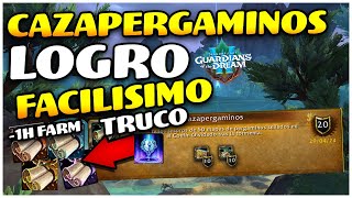 🏆 LOGRO CAZAPERGAMINOS en Menos de 2h | Muy Facil✅ #worldofwarcraft #dragonflight #wow