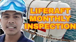 MONTHLY INSPECTION OF LIFERAFT - VLOG#12