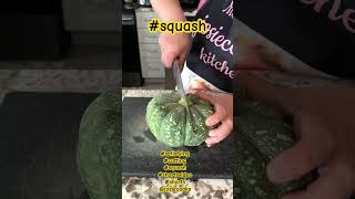 Satisfying cutting Squash with sounds #satisfying  #cuttingskills #asmr #shortsvideo #shorts #fyp