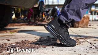 Top 10 Men's Steel Toe Safety Work Shoes Under $50 - Affordable Sneaker Options!