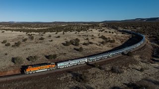 [4K] BNSF Super Bowl Train 2023!