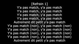 Lefa - TMCP #4 - Y'a pas match [LYRICS] HD - Tu m'connais pas (Street Tracks)