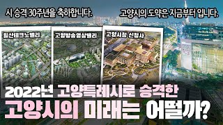 2022년 고양특례시로 승격한 고양시의 미래는 어떻게 될까? 고양시 30주년 및 고양특례시 승격 기념 영상