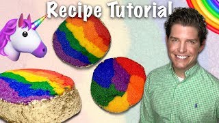 How to Make Rainbow Unicorn Shortbread Cookies: Bon Appétit Test #16