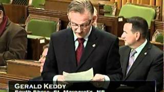 Gerald Keddy MP - Member's Statement - October 22, 2010